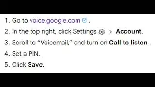 Top Tip video on Call Google Voice to check voicemail#toptip