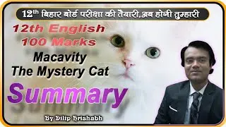 #Macavity : The Mystery Cat Summary Explanation by Dilip Hrishabh