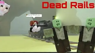 Escapando de los Humbertos zombies en Roblox ( DEAD RAILS)