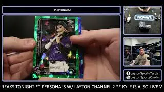 8 Boxes of 2025 Chrome Update MLB Sapphire for Gabriel C
