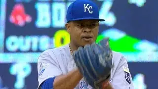 KC@MIN: Volquez fans six over 6 2/3 frames