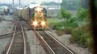 CSX Q271 meets S268 at CP3 READ ABOUT THIS VIDEO