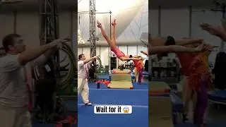 Acrobats Show ABSOLUTE TEAMWORK 😱 #cirqueart #cirquedusoleil #luzia