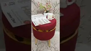 Aesthetic home d&eacute;cor idea you must try 💯&rdquo;DIY Puffy Stool 😍 | Budget Home D&eacute;cor&rdquo; #diylifehacks