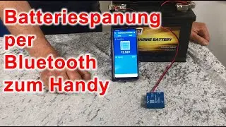Mit Bluetooth die Batteriespannung zum Handy senden mit dem Victron Smart Battery Sense