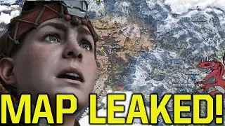 Horizon Zero Dawn MAP SIZE LEAKED is it big enough?! - COMPLETE ANALYSIS (Horizon Zero Dawn Gameplay