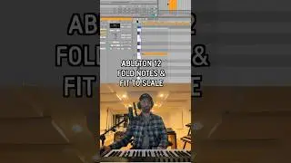 Ableton Live 12: Fold Notes & Fit To Scale 🎹🎼 #shorts