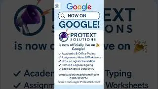 We Are on Google Now! 🚀 | ProText Solutions