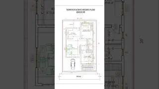 26X39 Sft North facing house plan as per vastu #house #houseplan #video #viralvideo