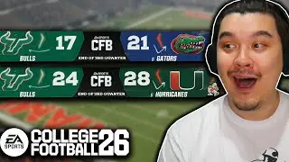 UPSET ALERTS IN FLORIDA - USF Dynasty College Football 26 (#2)