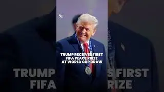 Trump receives first FIFA peace prize at World Cup draw