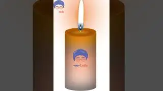 Dynamic candle with flame animation by HTML&CSS Only !!!  #website #css #html #python