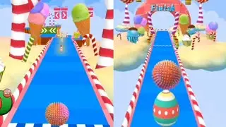 Candy  Ball Run Gameplay Level 69