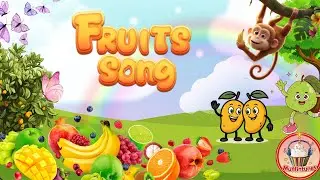 Fruits Name and Apple Spelling for Kids  | Learn with Music | Preschool Learning #kidssongs