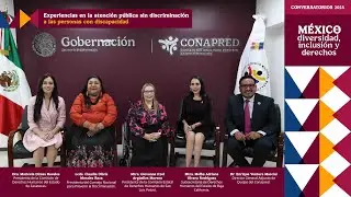 Conversatorio Experiencias en la atención pública sin discriminación a las personas con discapacidad