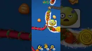 Worms Zone.io🐛Worm #wormhuntbattlearena #magicgameplay #shorts #video #worms #foryou #goviral #short