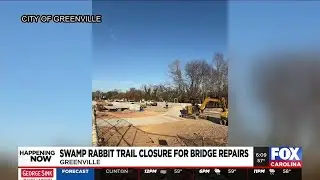 SCDOT road repairs close part of Swamp Rabbit Trail