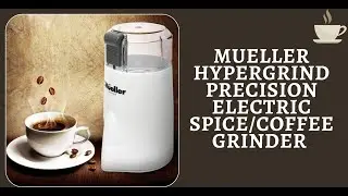 Top 5 BEST Electric Coffee Grinders! | Mueller HyperGrind Precision