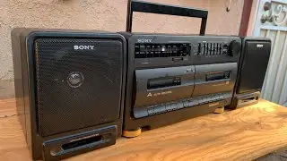 Замена ремня на магнитоле Sony CFS-710 (часть 1)