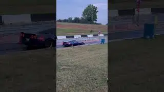 Boosted c6 1/8th mile pass! #boosted #c6 #z06 #zr1 #corvette #c6corvette #supercharged #race #drag