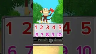 Number Truck 1 to 10 Learn easy  | #123 #1to10  #kidsferrari #abcd