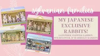 Sylvanian Families: My RARE Japanese Exclusive Rabbit Families Collection