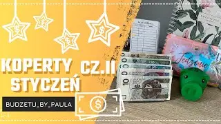 Koperty STYCZEŃ część II 💵#oszczędności #budżet #domowy #finanse #budget