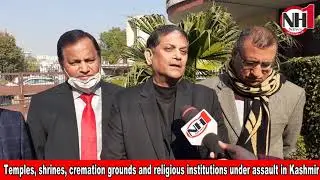 Temples, shrines, cremation grounds and religious institutions under assault in Kashmir