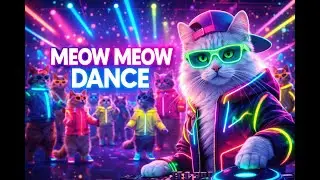 This Cat Started a Neon Dance Party 😼