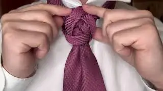 How to tie a tie Elegant Intrinity knot 2025 Simple Way