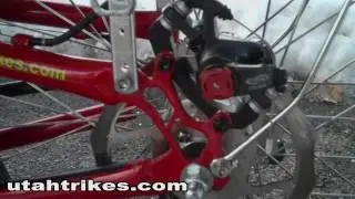 Trident Chameleon Tandem Recumbent Trike Presented by Utah Trikes