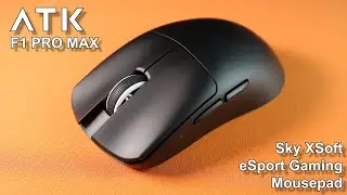 ATK Blazing Sky F1 PRO MAX + ATK Sky XSoft Mousepads review | Csod&aacute;k m&aacute;rpedig l&eacute;teznek
