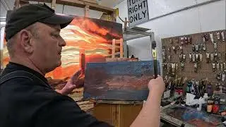 FEB 2 MAKING A MASTER PIECE FROM SCRAP PAINT