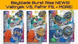 Valtryek V5, Fafnir F5 + MORE?! Beyblade Burst Rise Hypersphere NEWS!