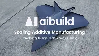 Scalable 3D Printing with Aibuild 🛠️🚁 #3dprinting #robot #innovation