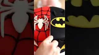 Epic Spider-Man vs. Batman Cake &ndash; The Ultimate Slice of Heroes!