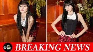 Лиса из Blackpink в корсете и мини-юбке с бантом &ndash; это образ, который нельзя пропустить.