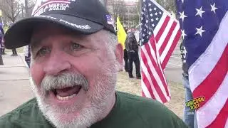 Conservative Protester's Views at 'Liberate Minnesota'