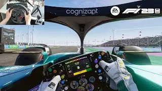 F1 23 Qatar Circuit (day) | Logitech G29 gameplay