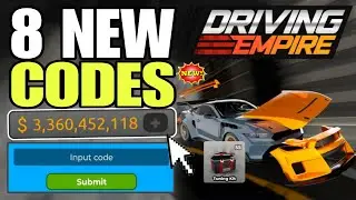 *NEW UPDATE* ROBLOX DRIVING EMPIRE CODES IN 2026 JANUARY | DRIVING EMPIRE CODE 2026