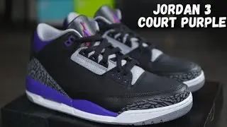 НЕДООЦЕНЕНЫ? Обзор Air Jordan 3 Retro Court Purple On Foot