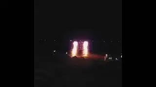 lava  firework shoe on the beach  , Coco Tam Samui