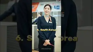 Top 10 Most Beautiful ❤️ Air Hostess Uniforms ✈️ From Different Countries (2025)