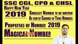 Magical Number 2019 SSC CGL, CPO, CHSL Maths by Darshan Singh Tomar