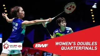 QF | WD | FUKUSHIMA/HIROTA (JPN) [1] vs STOEVA G./STOEVA S. (BUL) [8] | BWF 2019