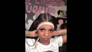 Invisible HD Lace Front Straight Wig Slayyed🔥🔥🔥Came Out So Natural💯💯#hdlacewig #uprettyhair #shorts