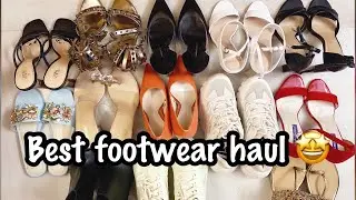 FOOTWEAR HAUL 2019 | Sandals, Heels, Flats, Pumps & More | Best Footwear for Women in India