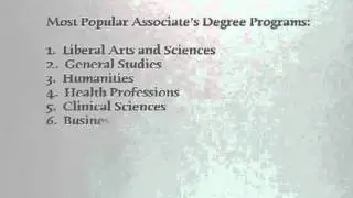 The Student's Guide to Obtaining an Associate Degree