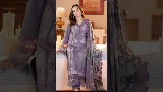 New Ladies Dress 2025 | Ladies Pure Pima Lawn Eid Collection #pakistanistyle #shorts #short #fashion