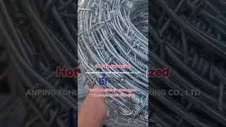 FHZZ&reg; Single Twist Barbed Wire High Tensile Hot-dipped Galvanized Steel Barbed Wire Security Fencing